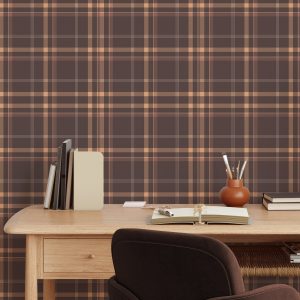 Check Seamless Tartan Pattern Wallpaper