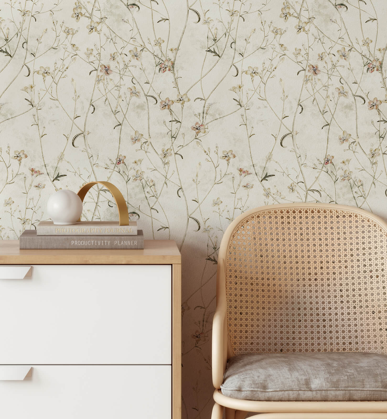 Botanical Watercolor Seamless Pattern