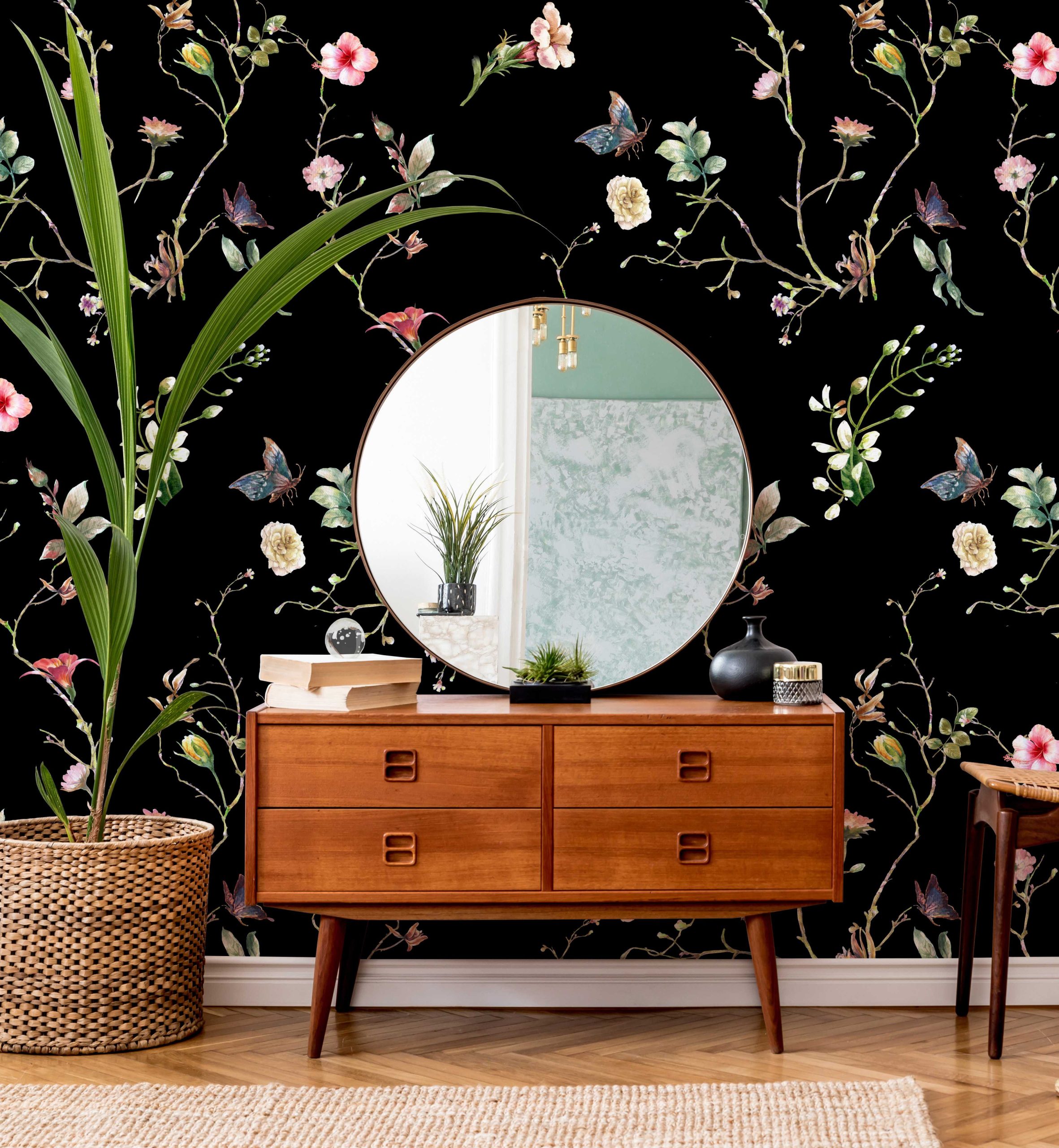 Garden Butterflies Wallpaper