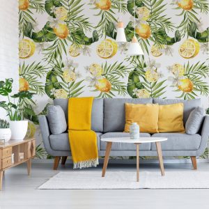 Hibiscus Palm Wallpaper