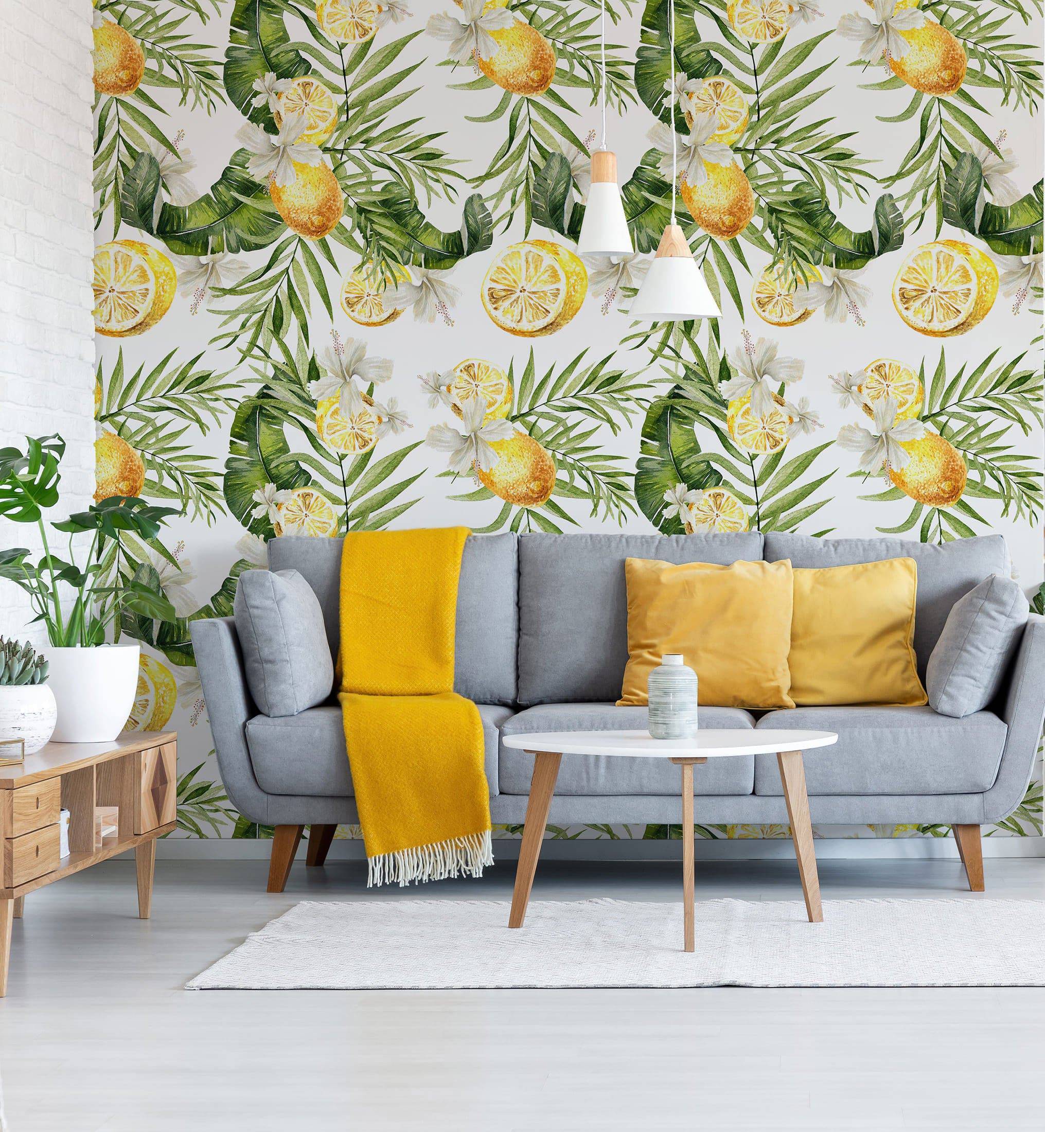 Hibiscus Palm Wallpaper