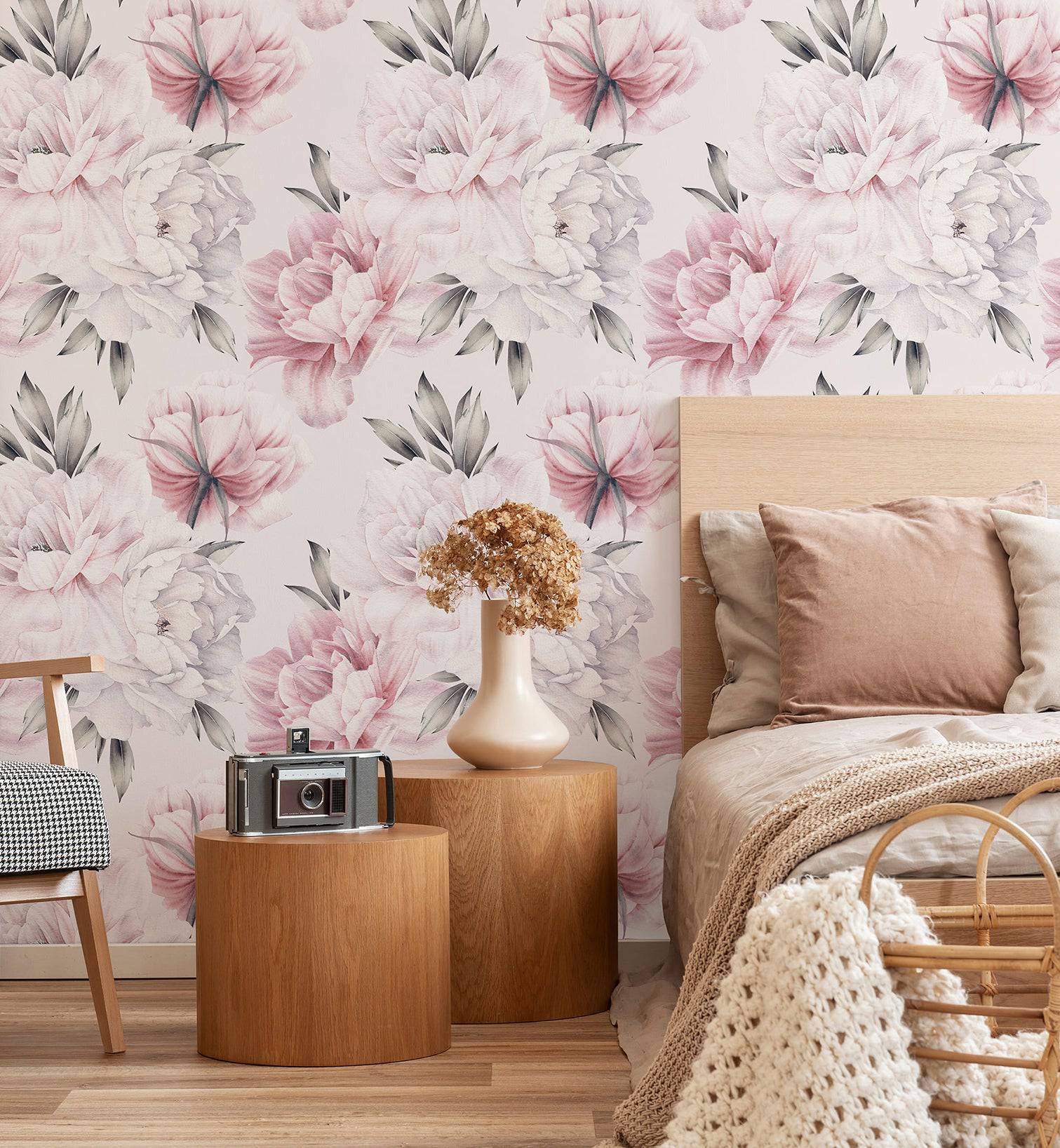 Peony Watercolor Wallpaper