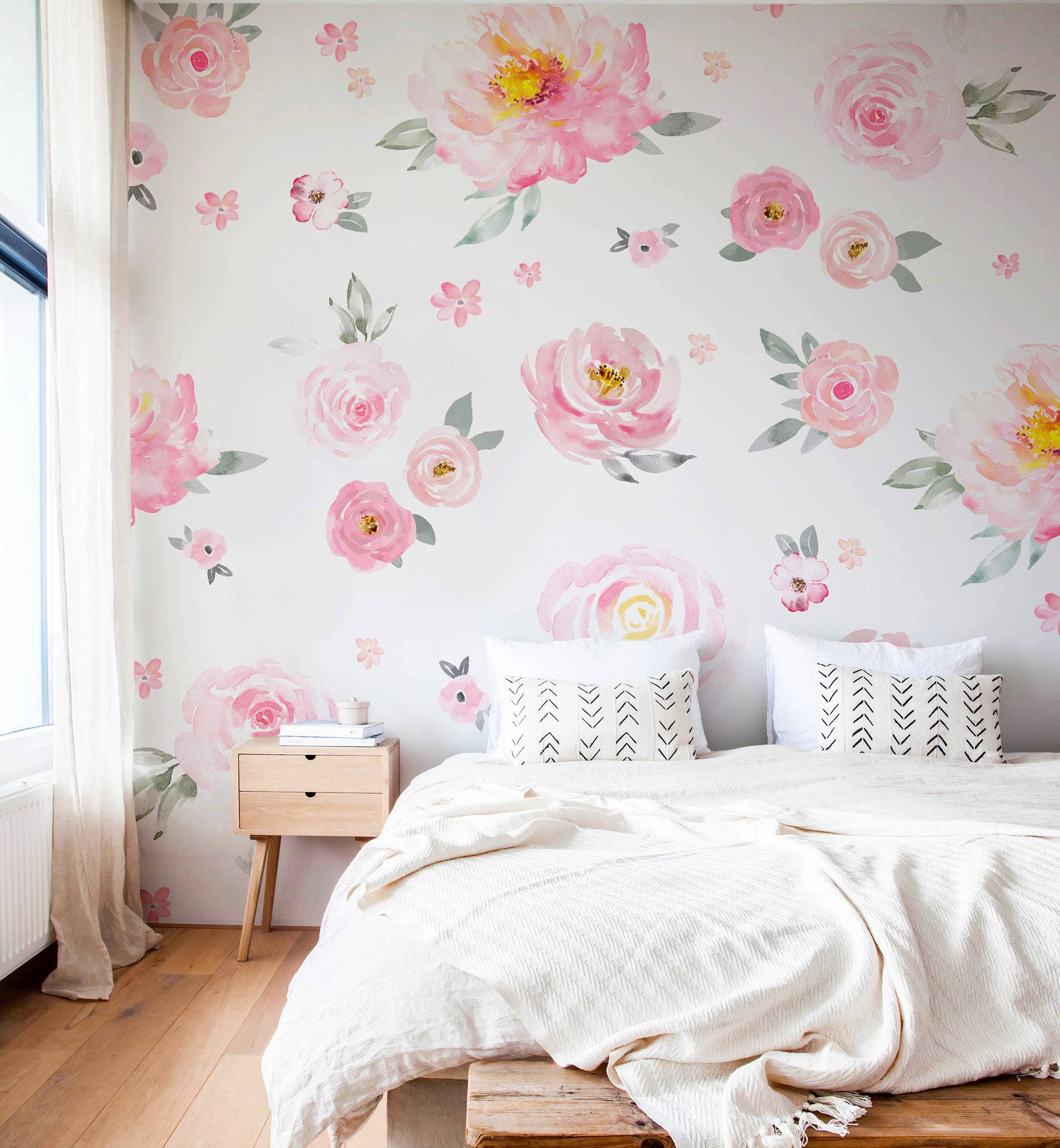 Peony Mural Wallpaper