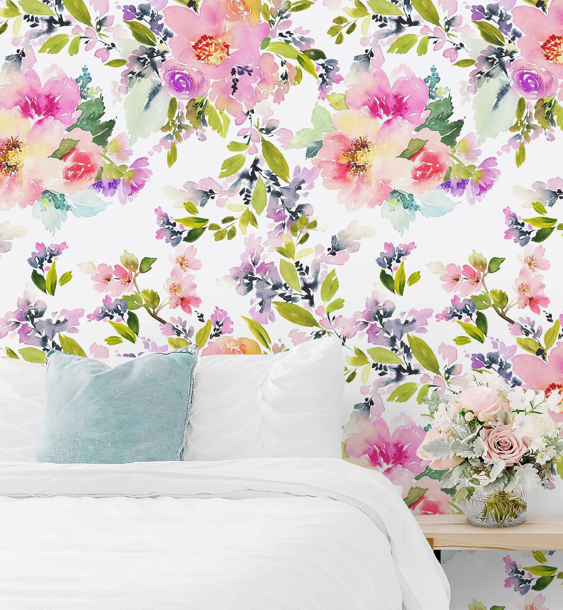Decorative Watercolor Wallpaper