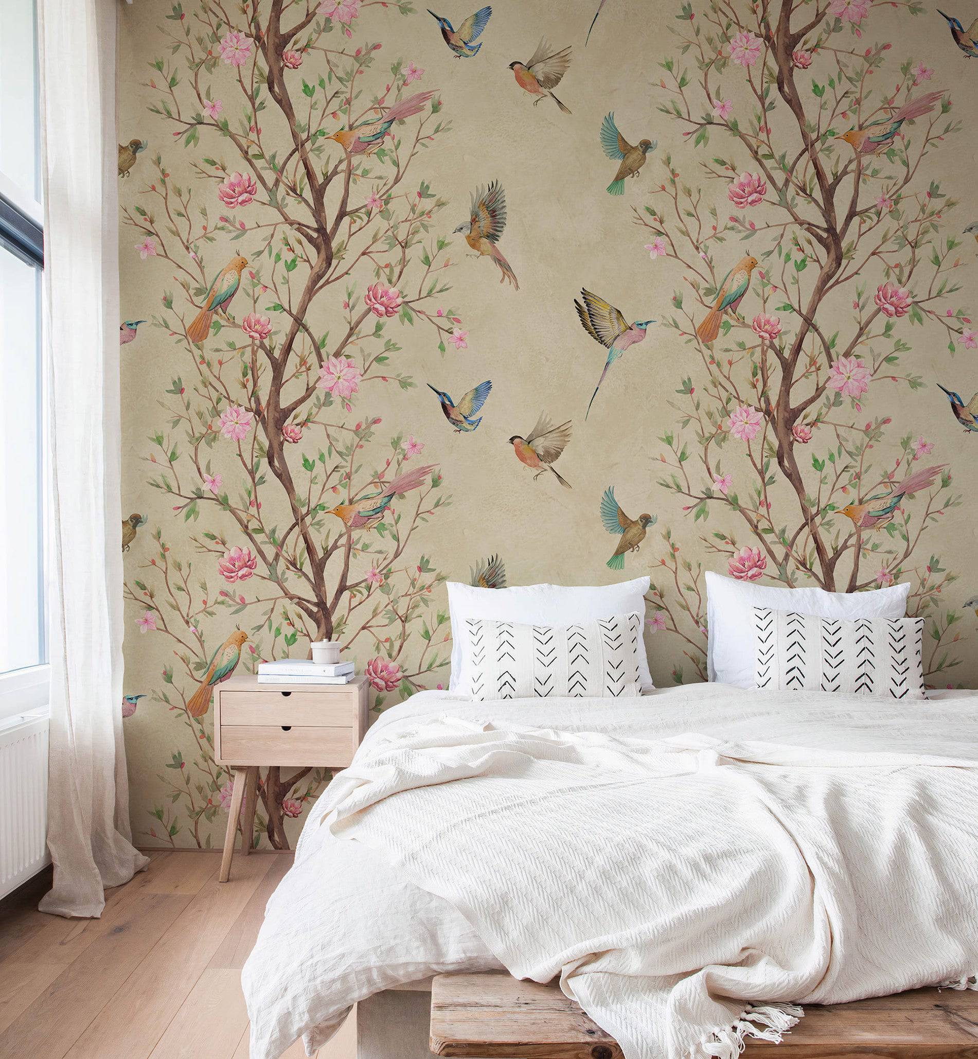 Blossom Chinoiseries Wallpaper