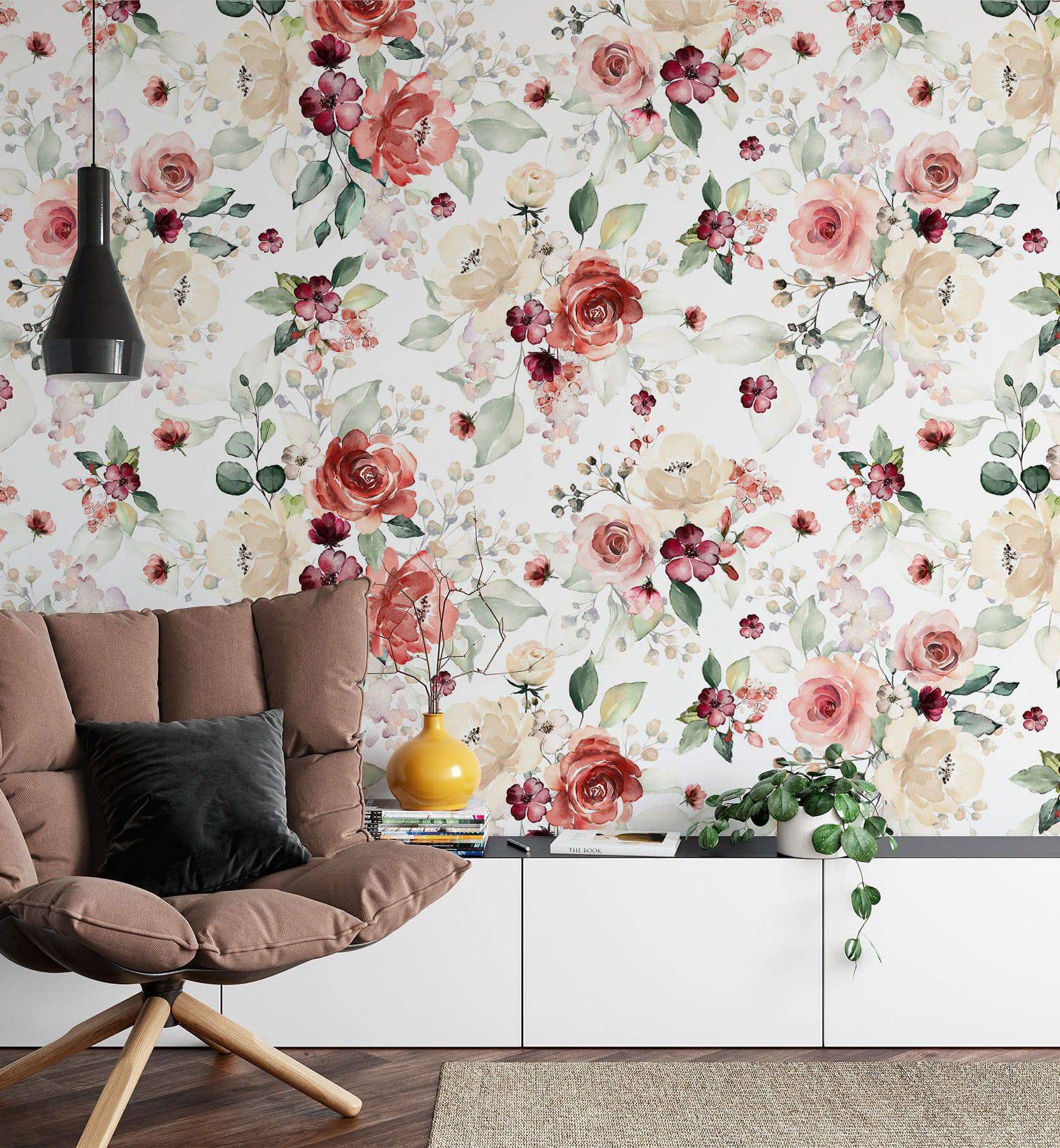 Rose Bunch Wallpaper