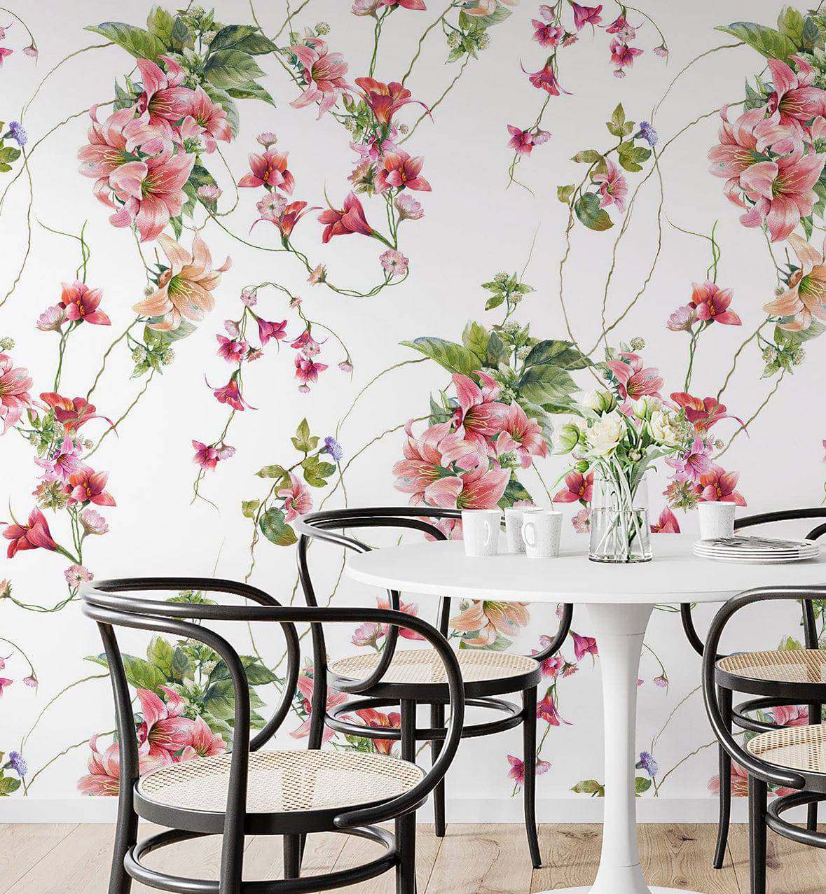 Painting Flowers Wallpaper