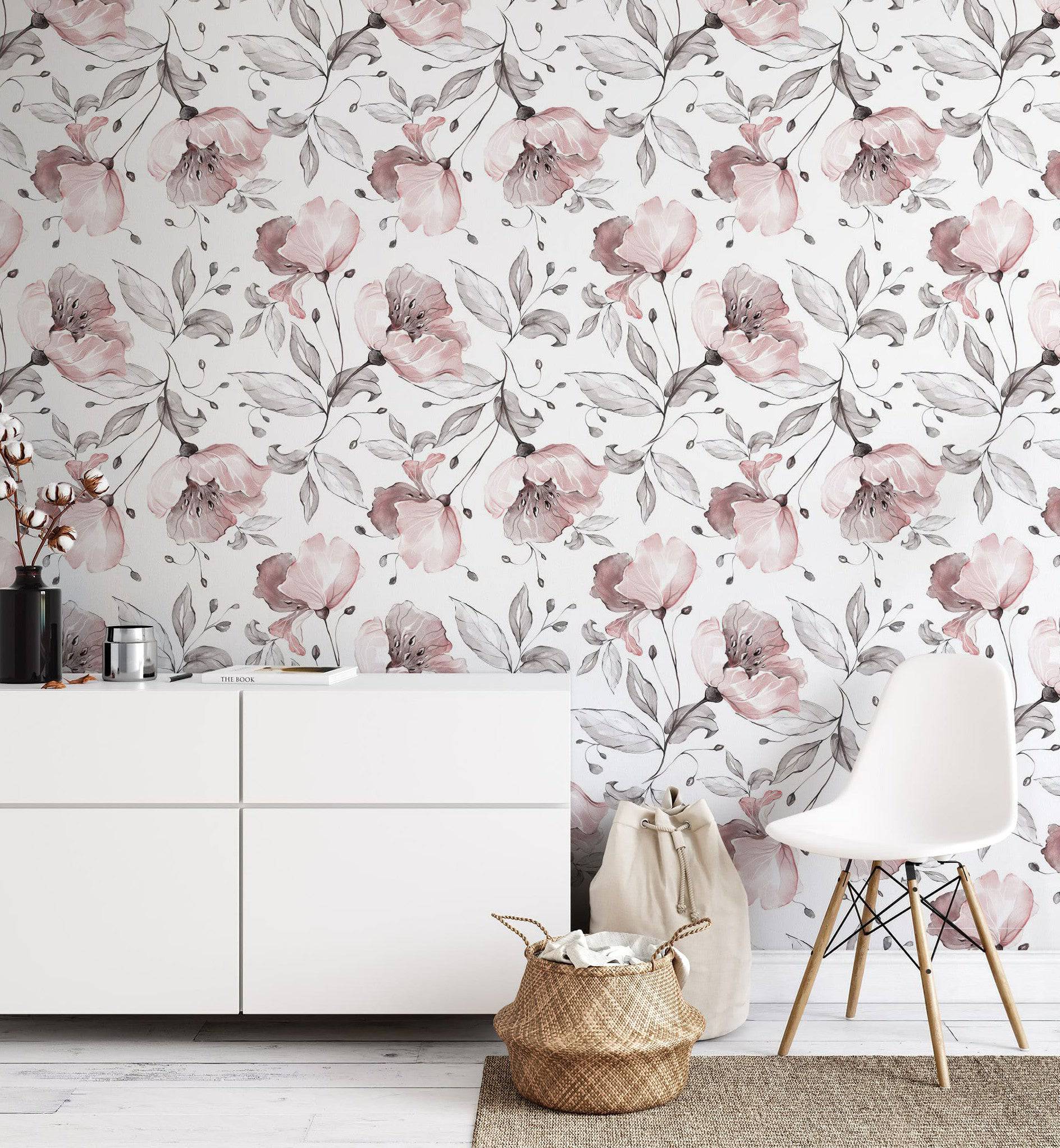 Hand drawn Rose Wallpaper