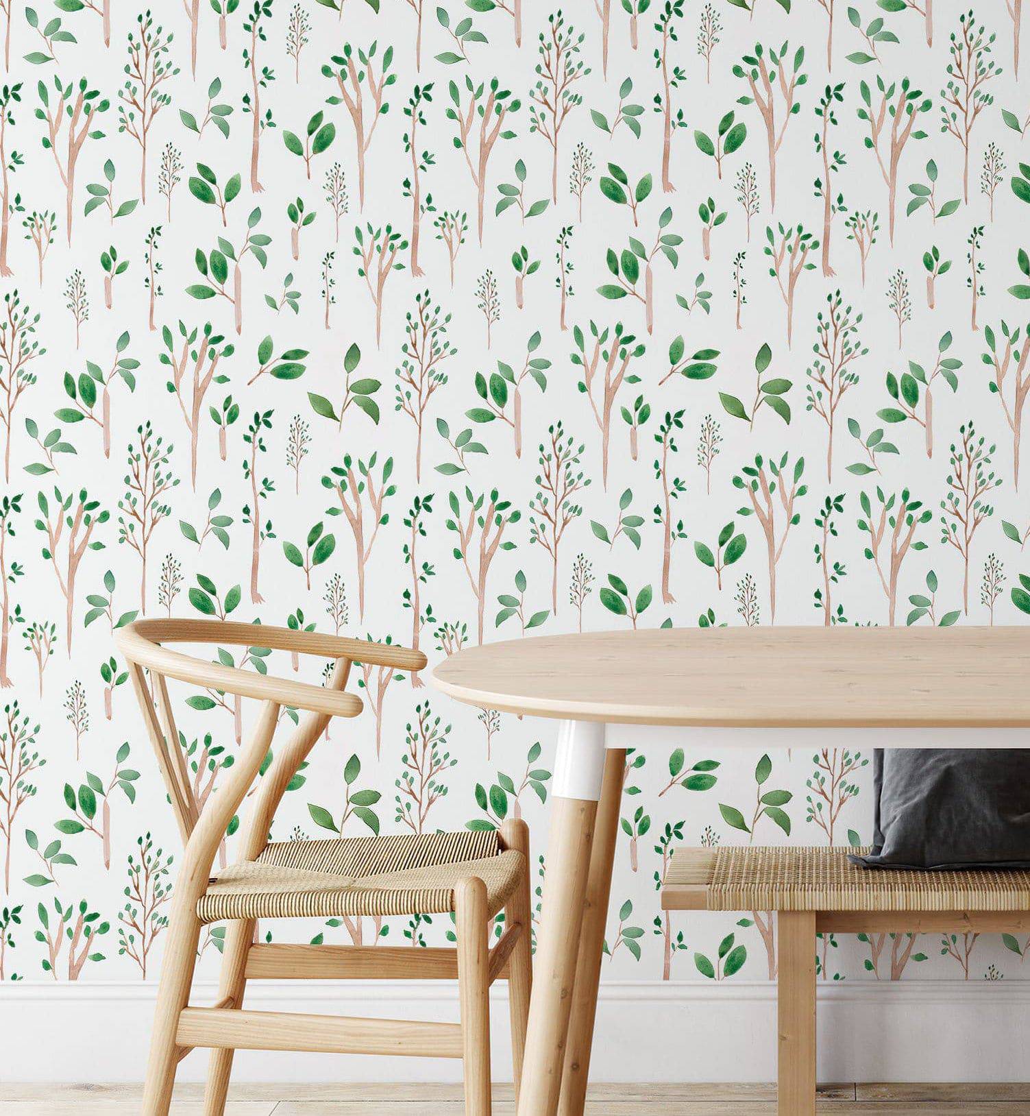 Woodland Tree Wallpaper