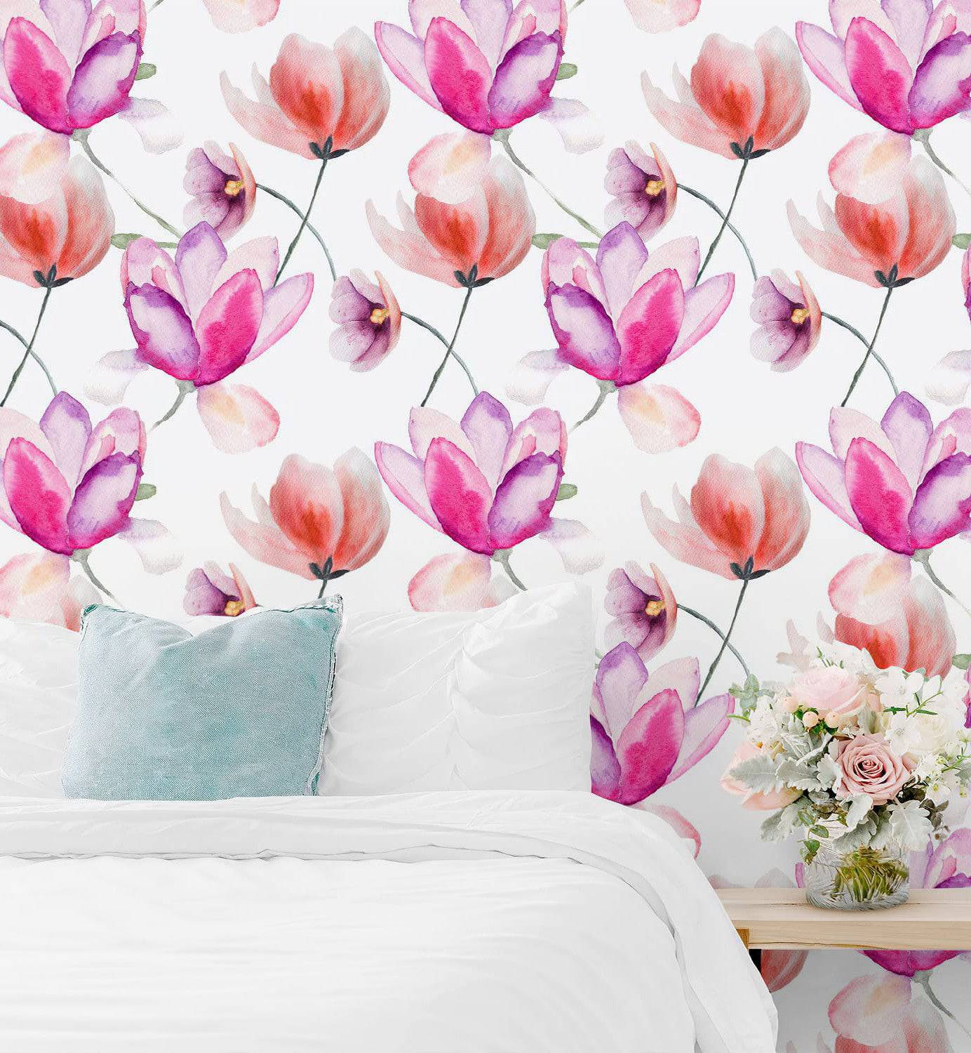 Modern  Magnolia Wallpaper