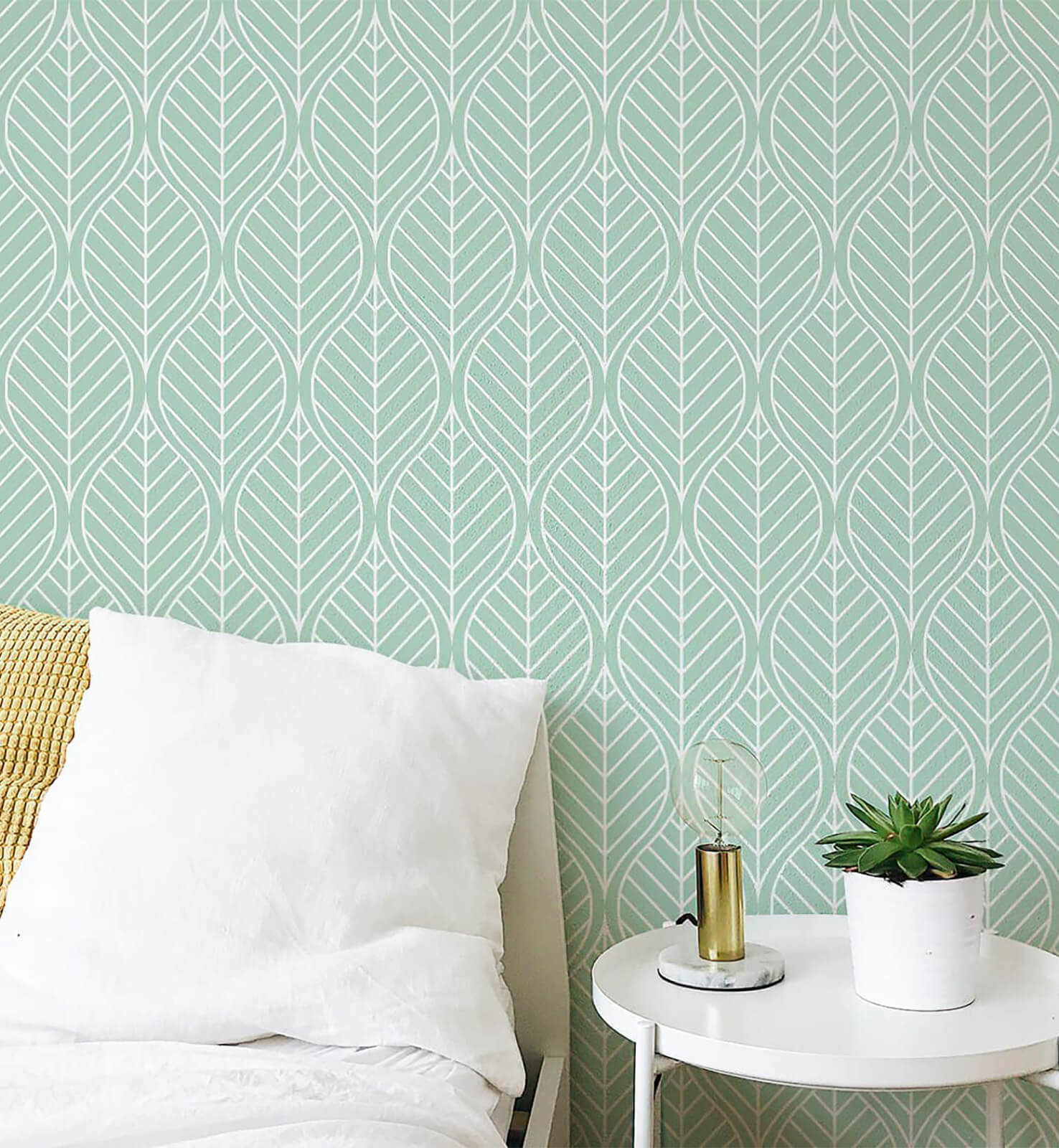 Organic Leaves Wallpaper