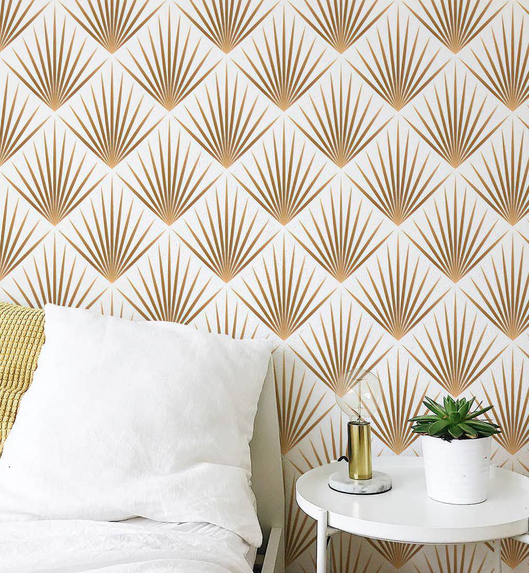 Trellis Lines Wallpaper