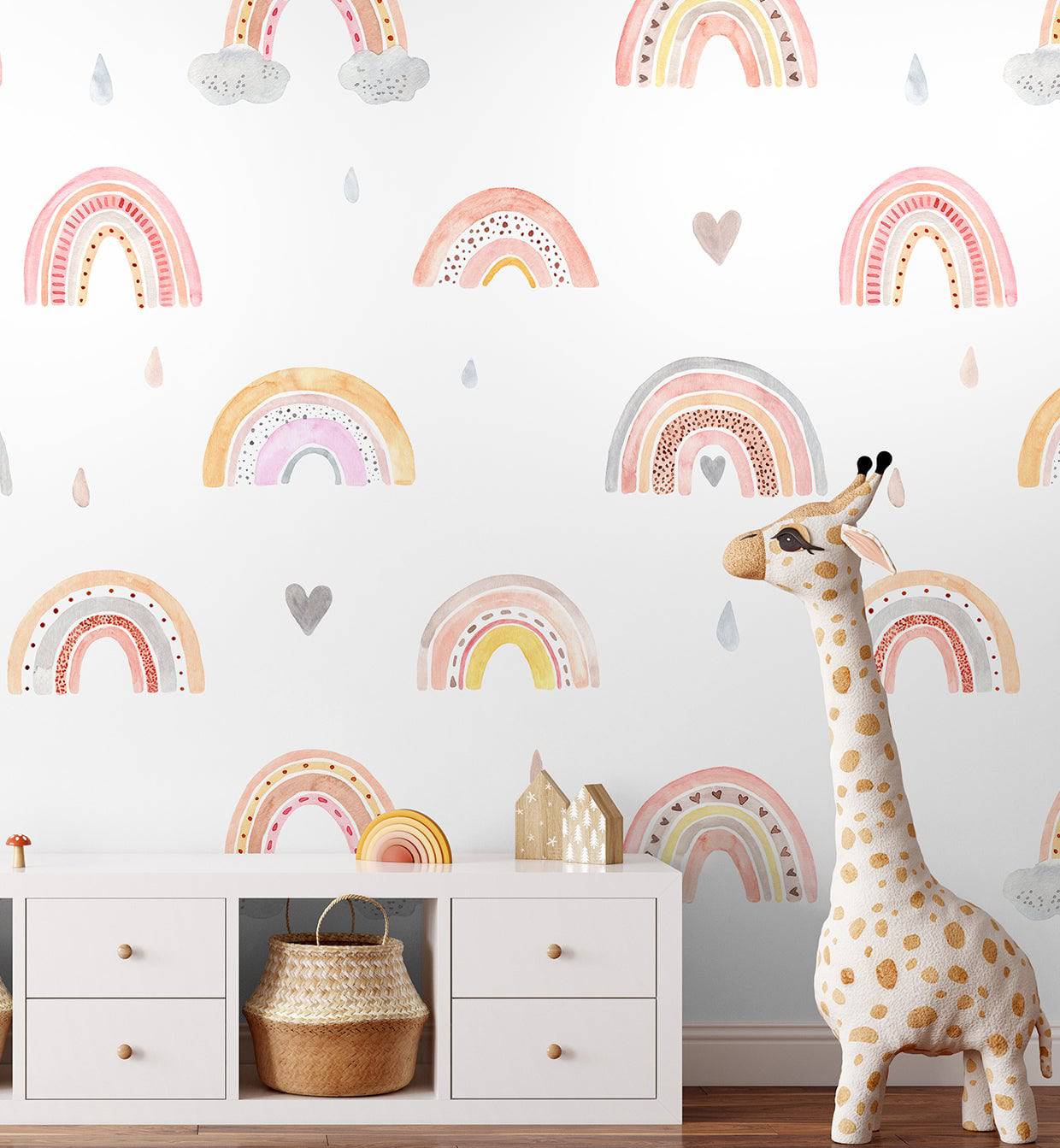 Boho Rainbow Wallpaper