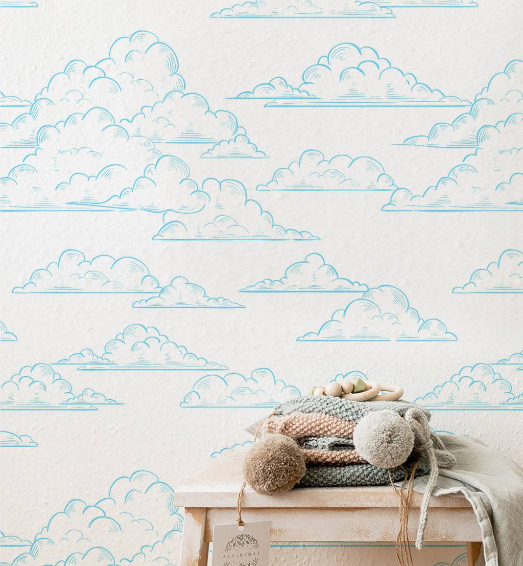 Sky Print Wallpaper