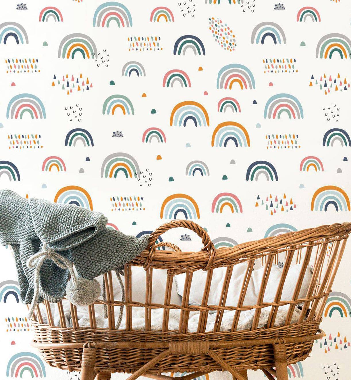 Rainbow Drawing Wallpaper
