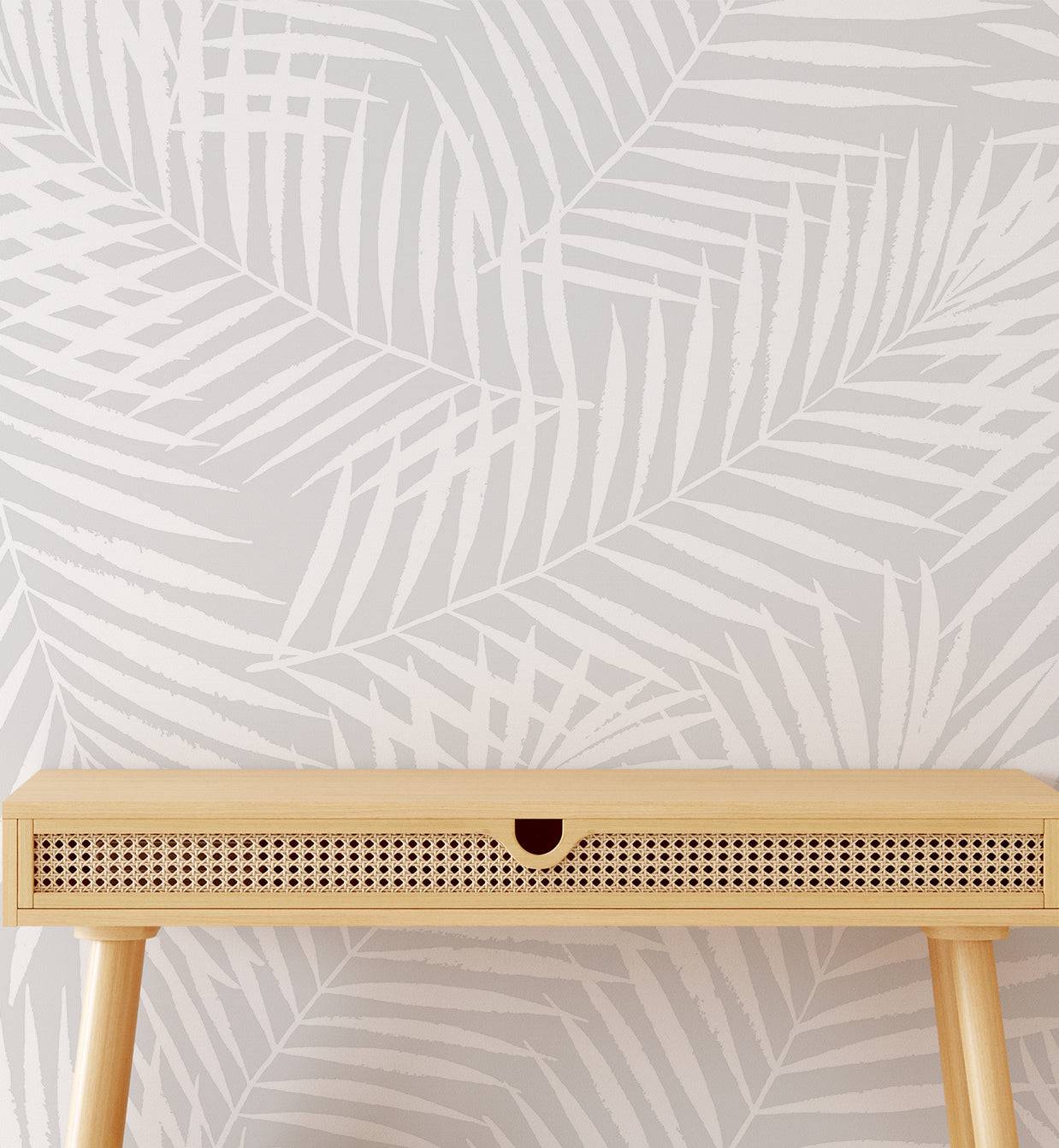 Summer Palm Leaves Wallpaper