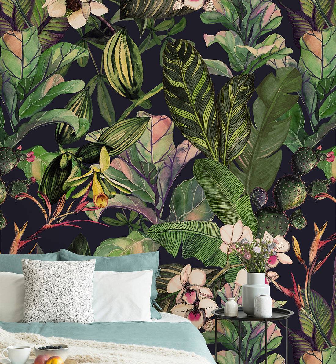 Magnolia Leaves Wallpaper