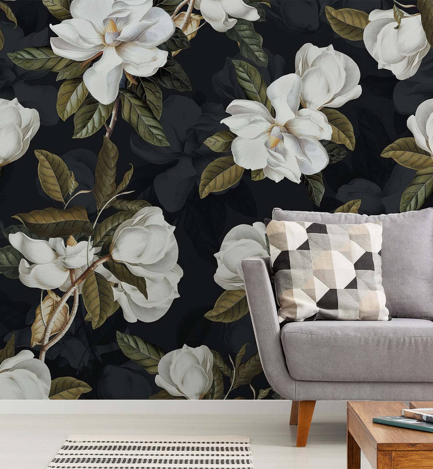 Large Flower Wallpaper