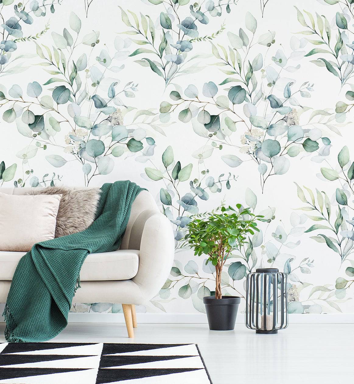 Watercolor Branches wallpaper