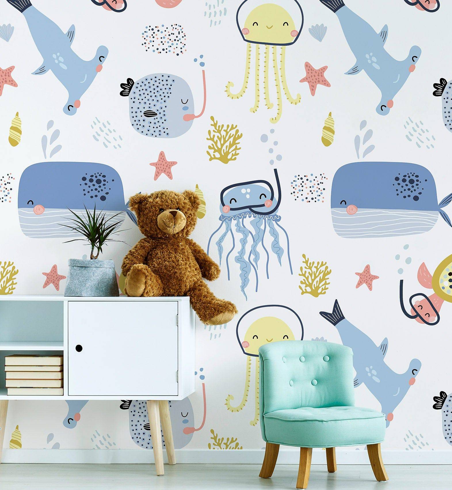 Cute Undersea Wallpaper